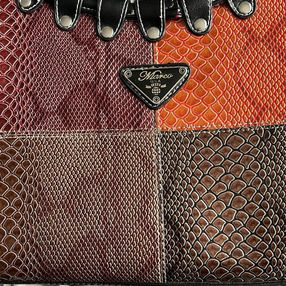 Faux Snakeskin Handbag - Picture 6 of 6